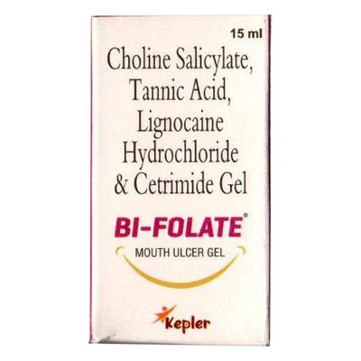 BI FOLATE MOUTH ULCER Gel 15ml - Oral Care - P-Mou