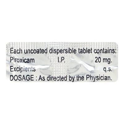 WIROX DT Tablet 10's - Pain relief-Nsa