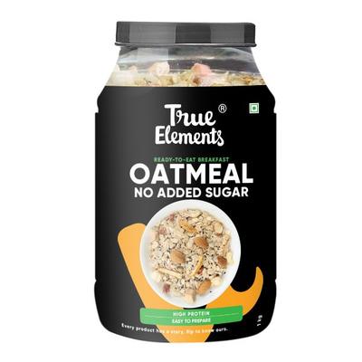 True Elements Oatmeal With No Added Sugar 1 kg - General Health