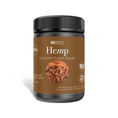 Health Horizons Hemp Protein Powder - Chocolate 500 gm - Workout Essentials