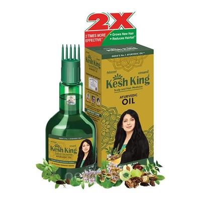 Kesh King Ayurvedic Scalp and Hair Medicinal Oil 200 ml - Hair Oils