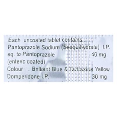 Dyoflux 30/40mg Tablet 10'S - Ulcer/Reflux/Flatulence-Aaa