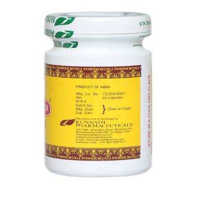 Kunnath Pharma Musli Power X-tra Capsule 30's - Sexual Healthcare