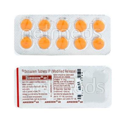 Angizem 60mg Tablet 10'S - Hypertension-Cal