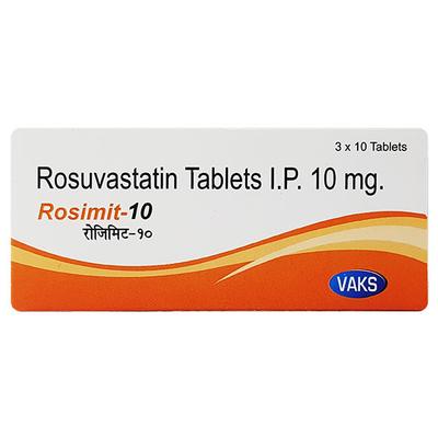ROSIMIT 10mg Tablet 10's - High Cholesterol-Dys