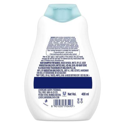Baby Dove Rich Moisture Baby Shampoo 400ml - Baby Shampoo