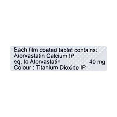 ZYLOTOR 40mg Tablet 10's - High Cholesterol-Dys