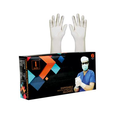 1Mile Disposable Medical Examination Gloves (M) 80's - Surgical Consumable