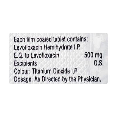 VELOXIN 500 Tablet 5's - Bacterial Infections-Qui