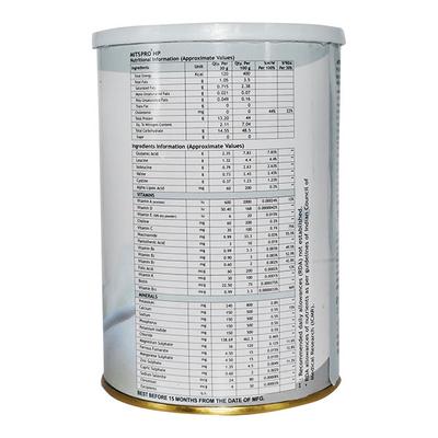 Mitspro HP Protein Powder - Ice Cream Vanilla Flavour 400 gm - Protein Drink