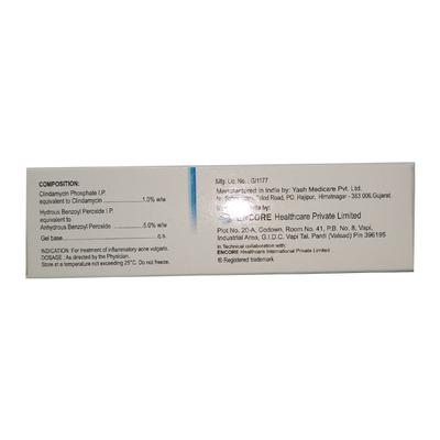 CLINRED B Gel 15gm - Acne-Acn