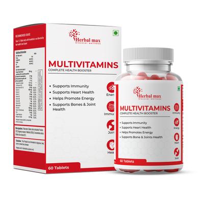 Herbal Max Multivitamins Tablet 60's - Multi-Vitamins