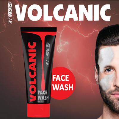 The Men's Lab Volcanic Face Wash Gel 100 ml - Face Washes