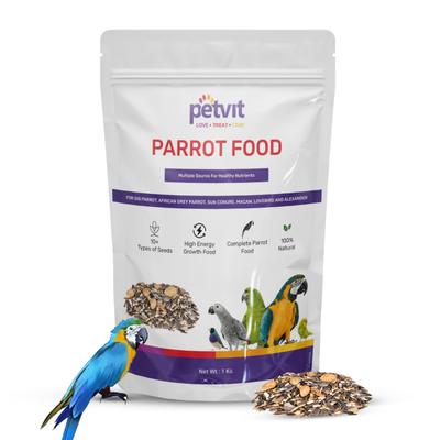 Petvit Parrot Food for Big Parrot 1000 gm - Petfood