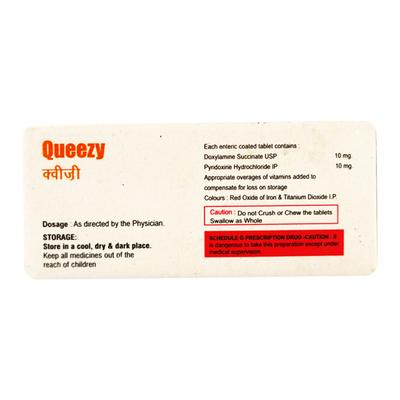 QUEEZY Tablet 10's - Vomitting/Emesis-Ant