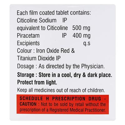 Cognitam Plus Tablet 10'S - Nootropics And Neurotrophics