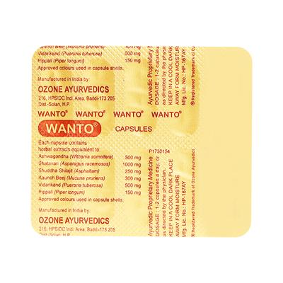 Wanto Capsule 10'S - Speciality Medicines