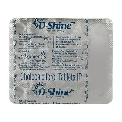 D Shine Tablet 30'S - Supplements-Vit
