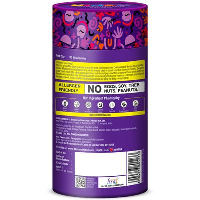 Mom & World Multivitamin Lil Bunny Gummies - Strawberry 30's - Nutritional Bars