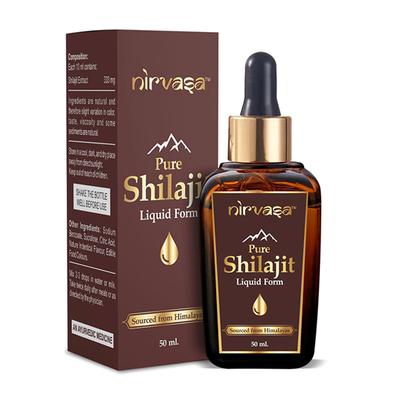 Nirvasa Pure Shilajit Liquid Form 50 ml - Sexual Care