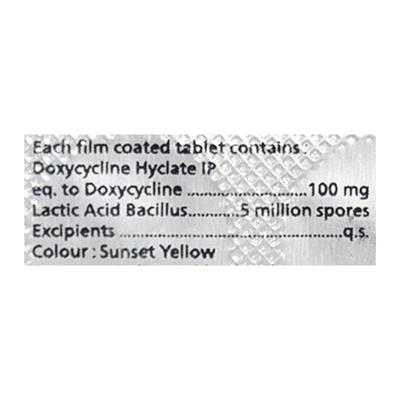 DOXYZONE 100mg Tablet 10's - Bacterial Infections-Tet