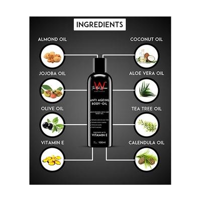 The Real Woman Anti Ageing Body Oil 100 ml - Lotions & Creams