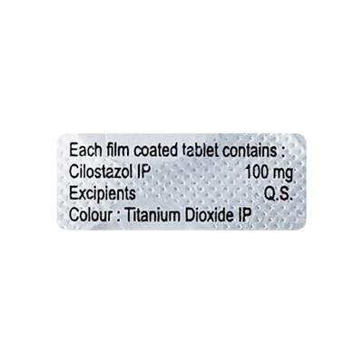 SILOSTA 100 Tablet 10's - Intermittent Claudication-Per