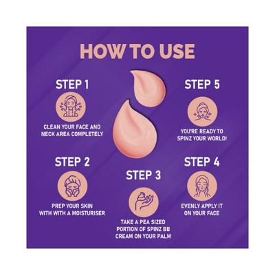 Spinz Bb Cream Tub 15 gm - Bb & Cc Creams