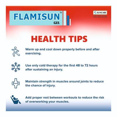 Flamisun Instant Pain Relief Gel 50 gm - Gel/Cream