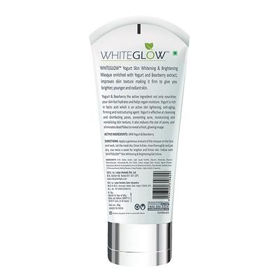 Lotus Herbals Whiteglow Yogurt Skin Whitening & Brightening Masque 80 gm - Masks & Peels