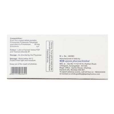 FIMAGEN 60mg Tablet 10's - Hypertension-Ana