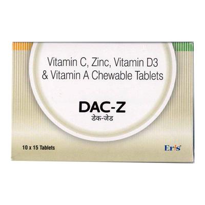 DAC Z Chewable Tablet 15's - Supplements-Vam