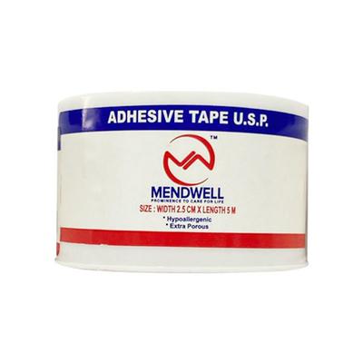 Mendwell Adhesive Tape USP (2.5 cm x 5 mtr) 30's - Bandages