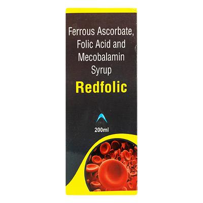 REDFOLIC Syrup 200ml - Iron Supplement/Anaemia-Vma