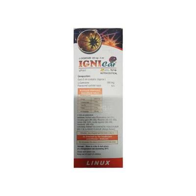 IGNICAR SUGAR FREE DELICIOUS MANGO FLAVOUR Syrup 200ml - Supplements-Sup