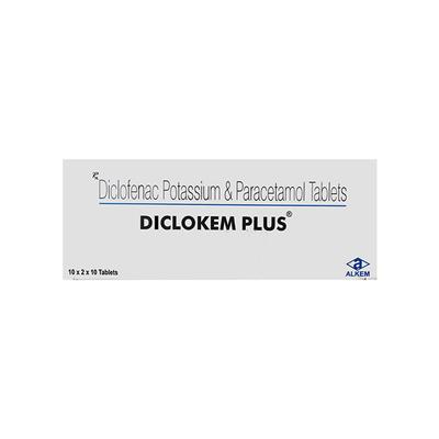 Diclokem Plus Tablet 10'S - Pain relief-Nsa