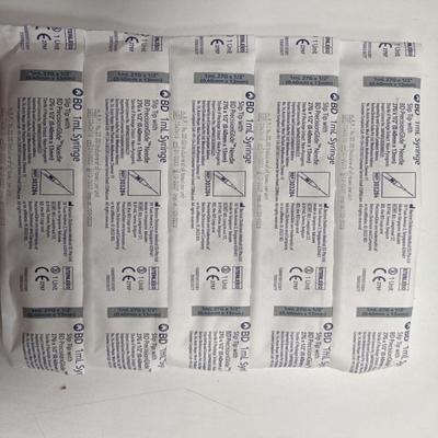 BD PrecisionGlide Syringe (27G X 1/2) (0.40mm x 12mm) (REF 303284) 1 ml - Syringes And Needles