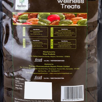 Supreem Super Foods Wellness Treats Pack 190 gm - Herbal Dietary Supplement