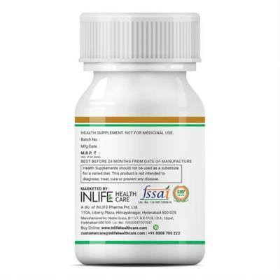 Inlife Vitamin D3 5000 IU Vegan Capsule 60's - Calcium And Minerals