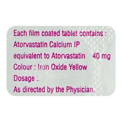 FPSTATIN 40 Tablet 10's - High Cholesterol-Dys