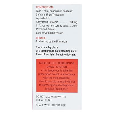 Zifi 50 Readymix Oral Suspension 50ml - Bacterial Infections-Cep