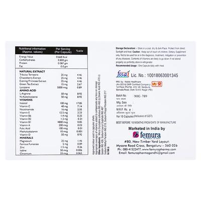 FERTINATE Capsule 10's - Supplements-Vam