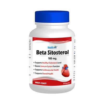 Healthvit Beta-Sitosterol 160 mg Capsule 60's - Vital Health