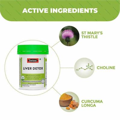 Swisse Ultiboost Liver Detox Tablet 30's - Vital Health