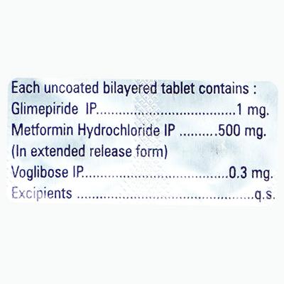CORAVOG GM 1 Tablet 10's - Diabetes-Ant