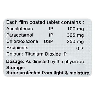 ASHYCLOFLAM MR Tablet 10's - Muscle Spasm-Mus