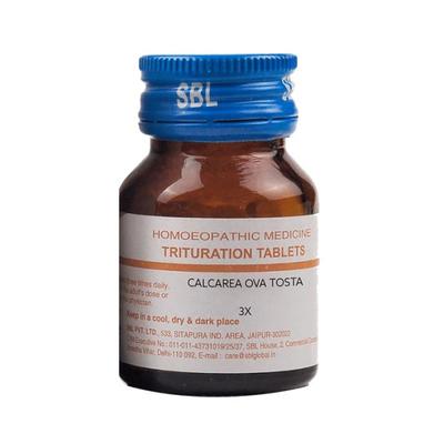 SBL Calcarea Ova Testa 3X Tablet 25 gm - Bio-Chemic