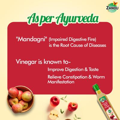 Zandu Himalayan Apple Cider Vinegar 500 ml - Apple Cider Vinegar - Acv