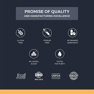 Nutrabay Gold Mega Mass Gainer Powder - Vanilla Ice Cream 1 kg - Weight Gain