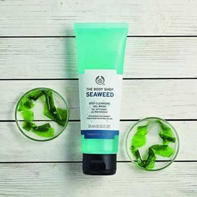 The Body Shop Seaweed Deep Cleansing Gel Wash 125ml - Face Washes